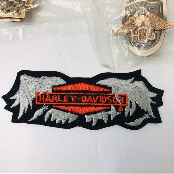 HARLEY DAVIDSON Hog Pin & Patch Set - Picture 2 of 6
